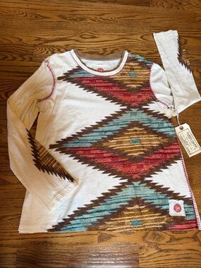 Double D Ranch Yarn Stitch L/S Tee